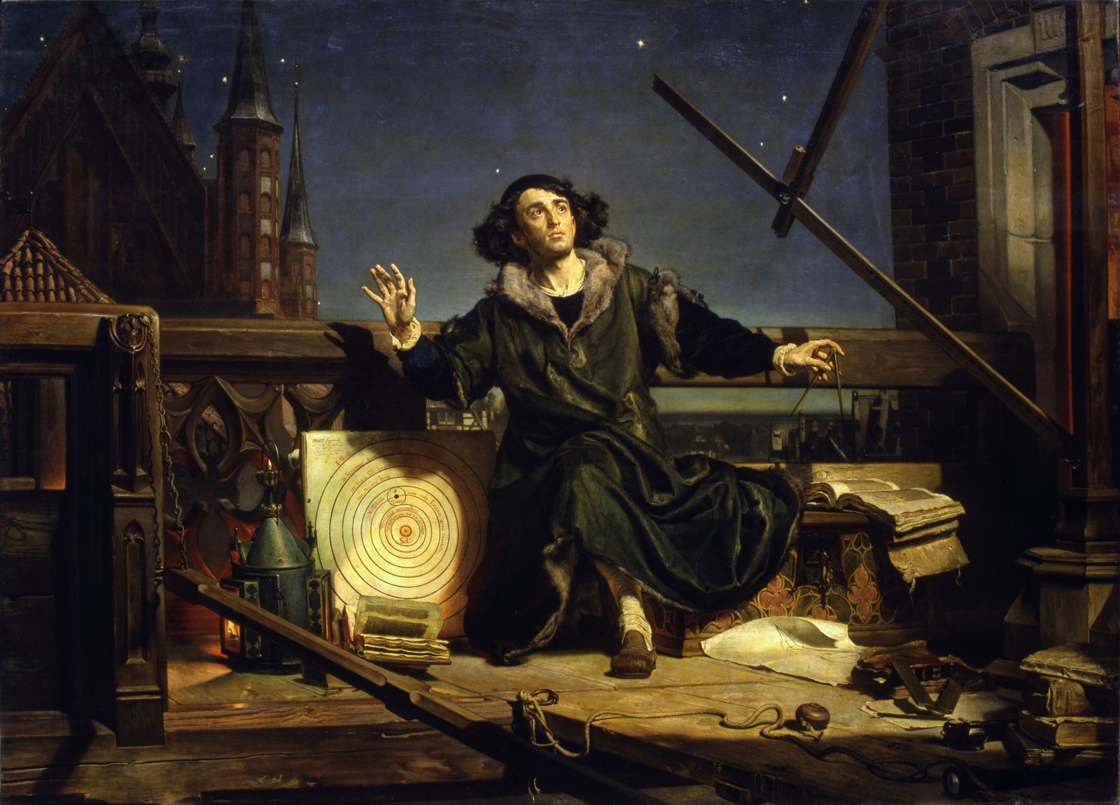 “Astronomer Copernicus, or Conversations with God” — Jan Matejko