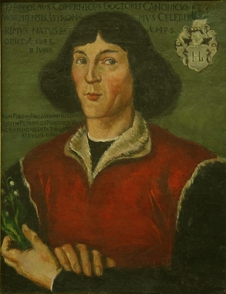 Nineteenth-century portrait of Copernicus — unknown author — 19th century