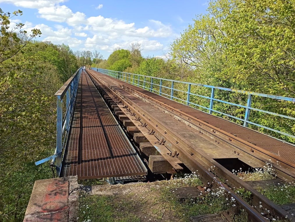 Wałsza River Railway Bridge, Pieniężno