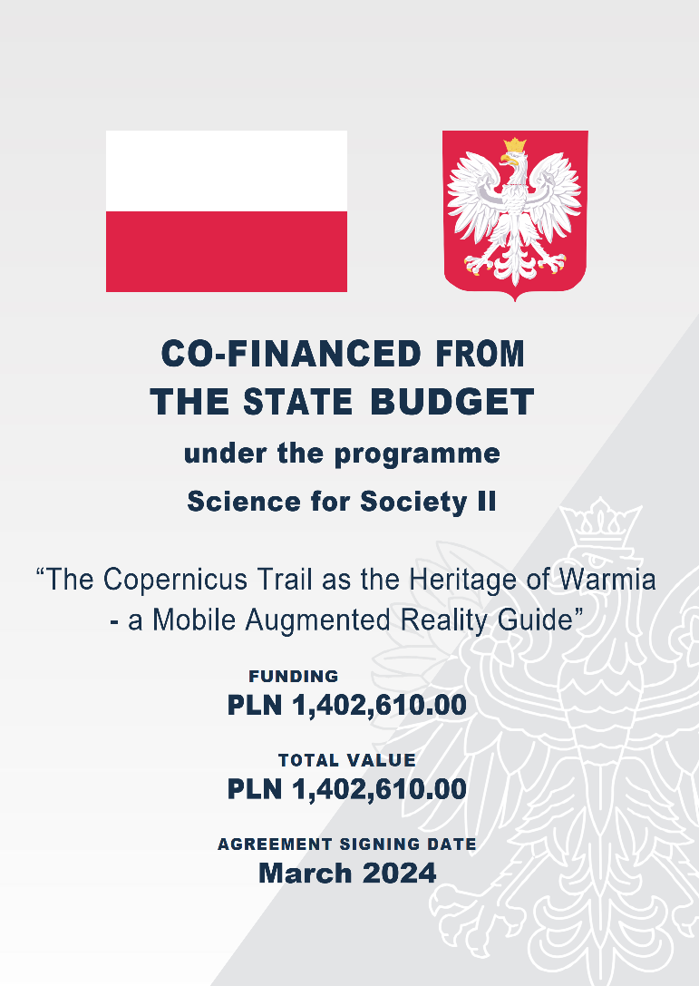 Copernicus Trail project poster