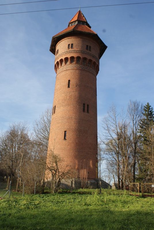 Pieniężno Water Tower