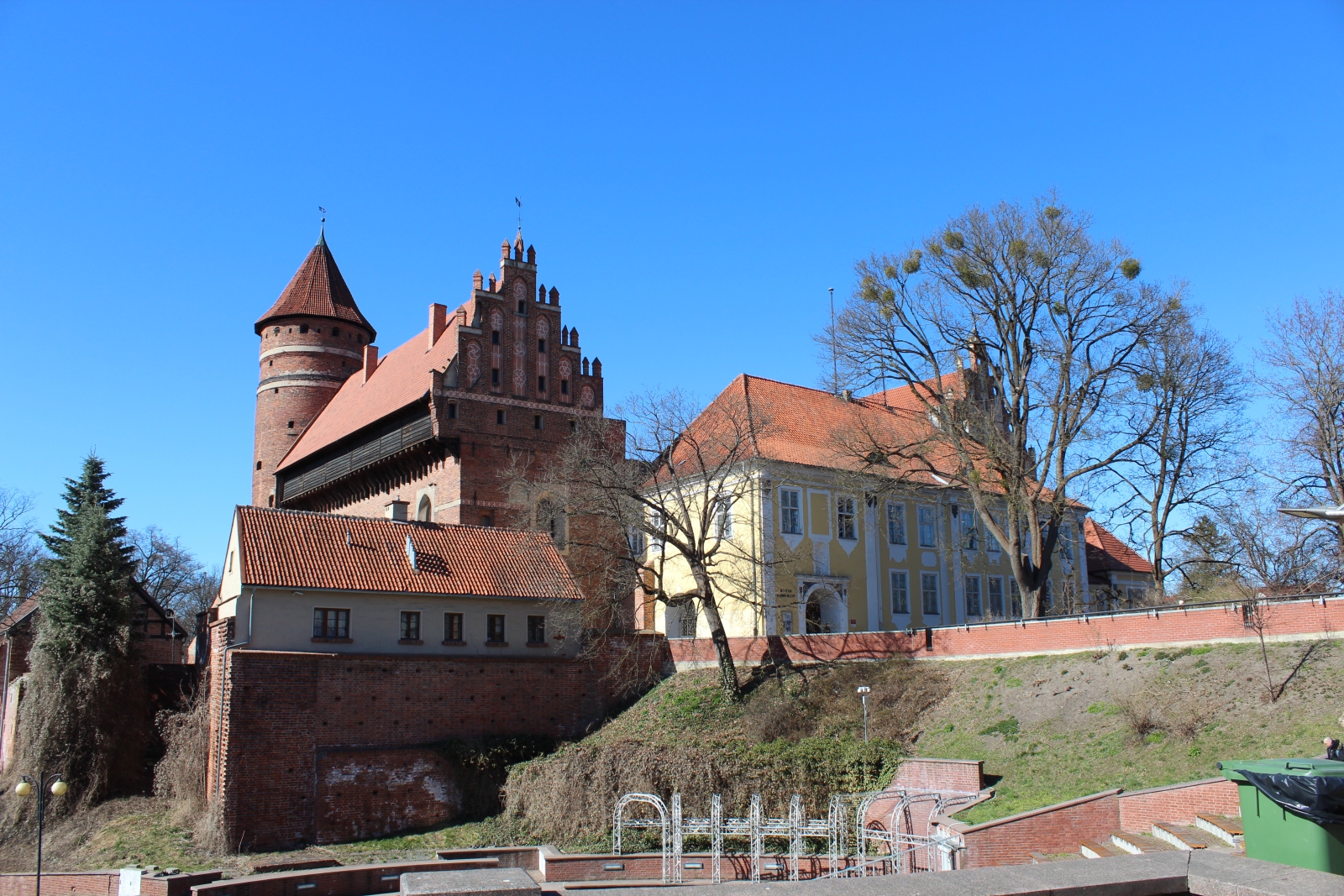 Gothic Castle of the Warmian Chapter in Olsztyn
