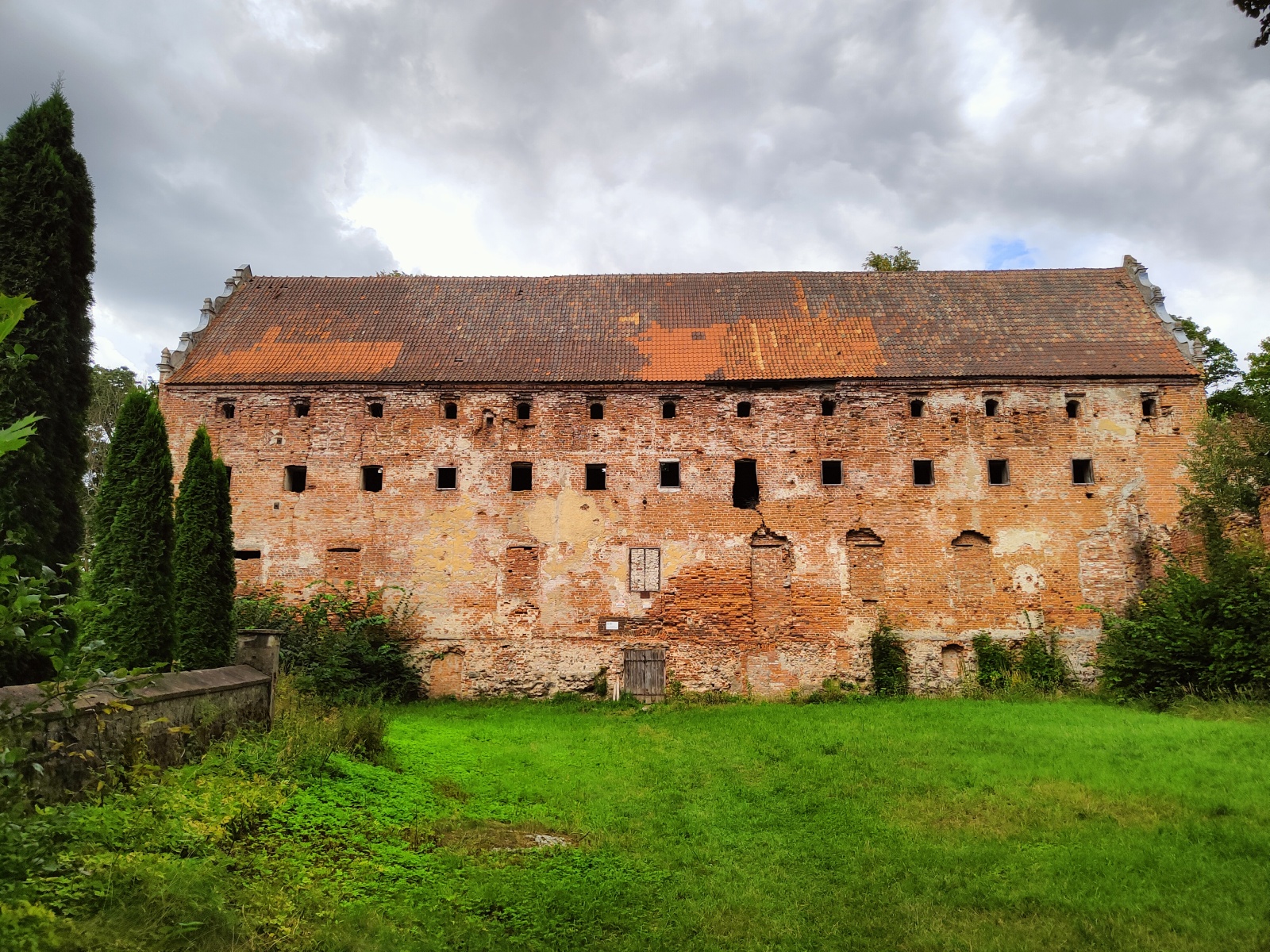 Gothic Warmian Chapter Castle in Pieniężno